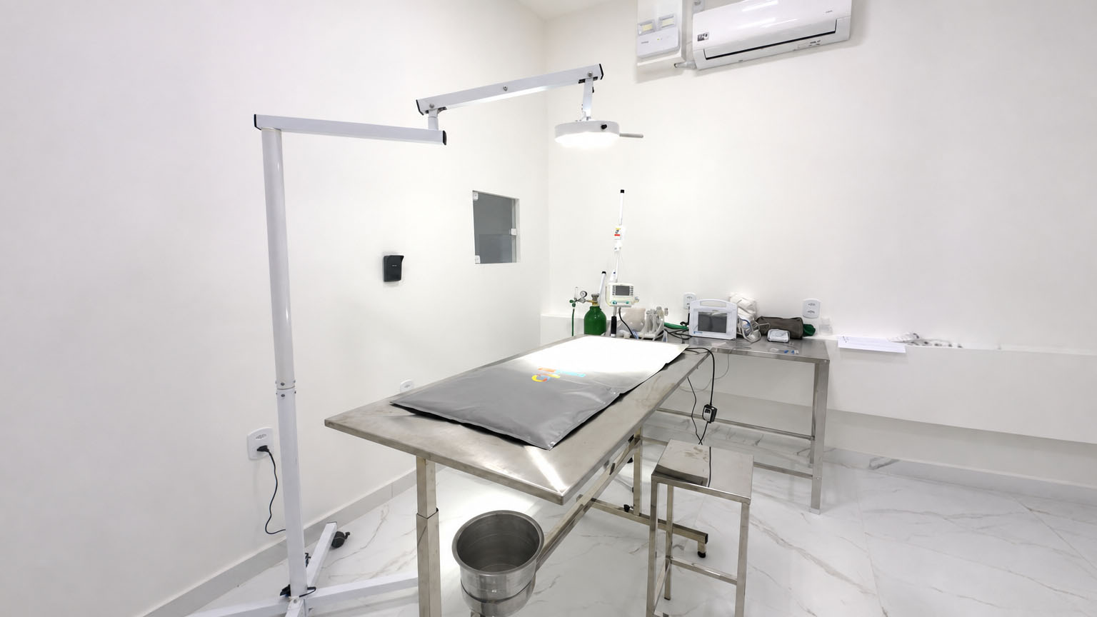 Estrutura interna da Amo Pet Clínica Veterinária em Parnaíba/PI