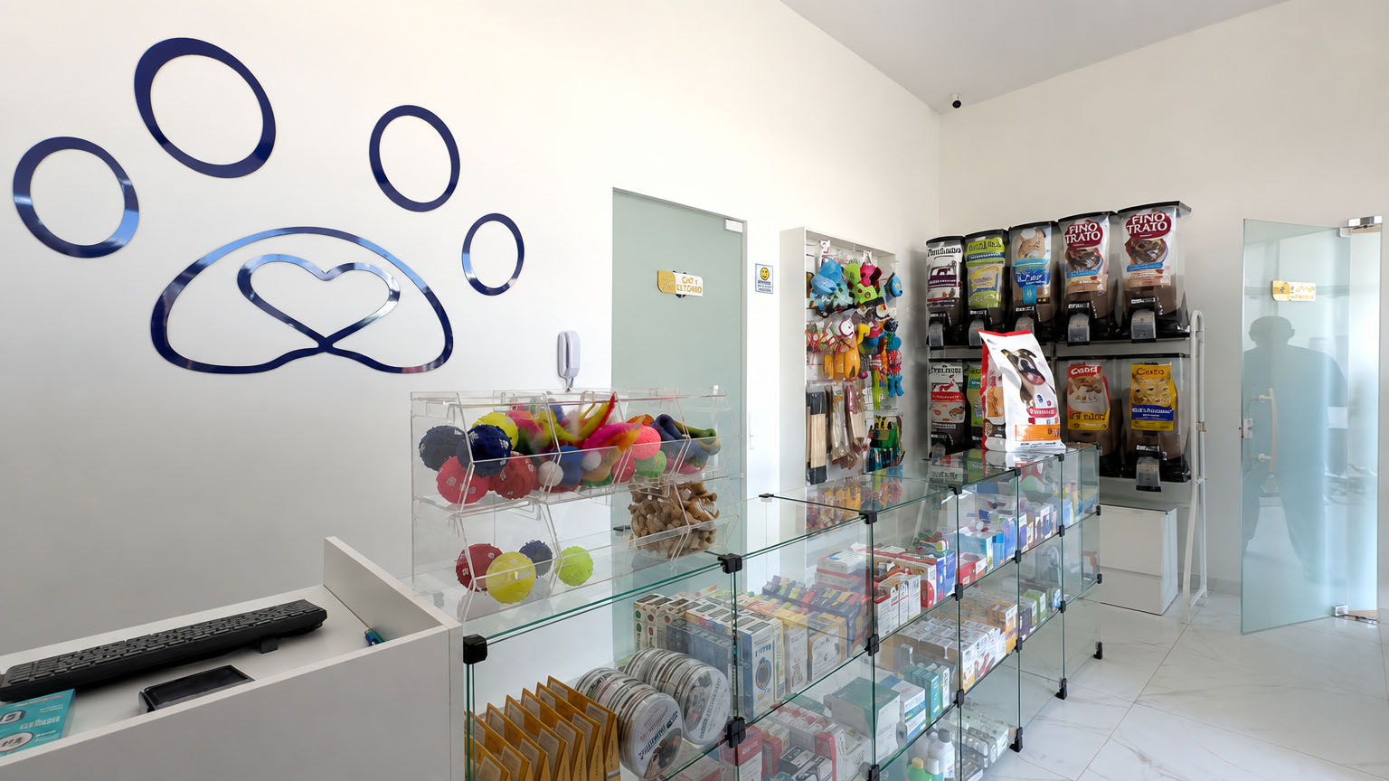 Sala de atendimento da Amo Pet Clínica Veterinária em Parnaíba/PI