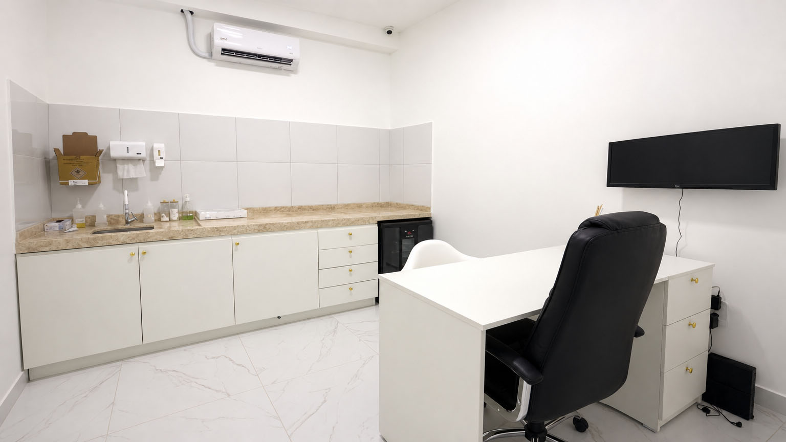 Espaço de banho e tosa da Amo Pet em Parnaíba/PI